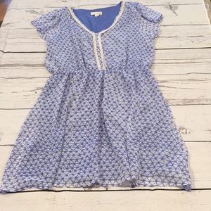 Maison Jules pastel colored midi dress. Size small.